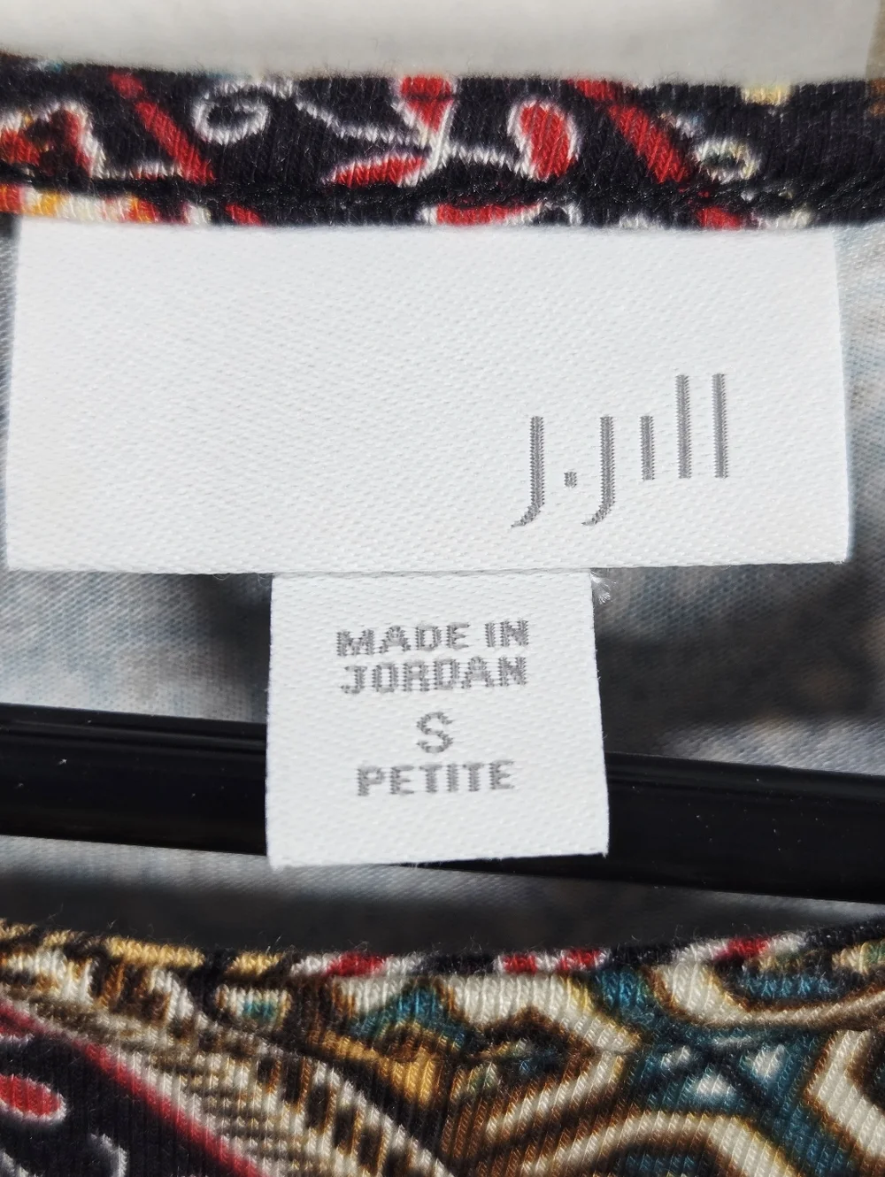 J. Jill Mixed-Print Sleeveless Stretchy Knit Maxi Dress Pockets